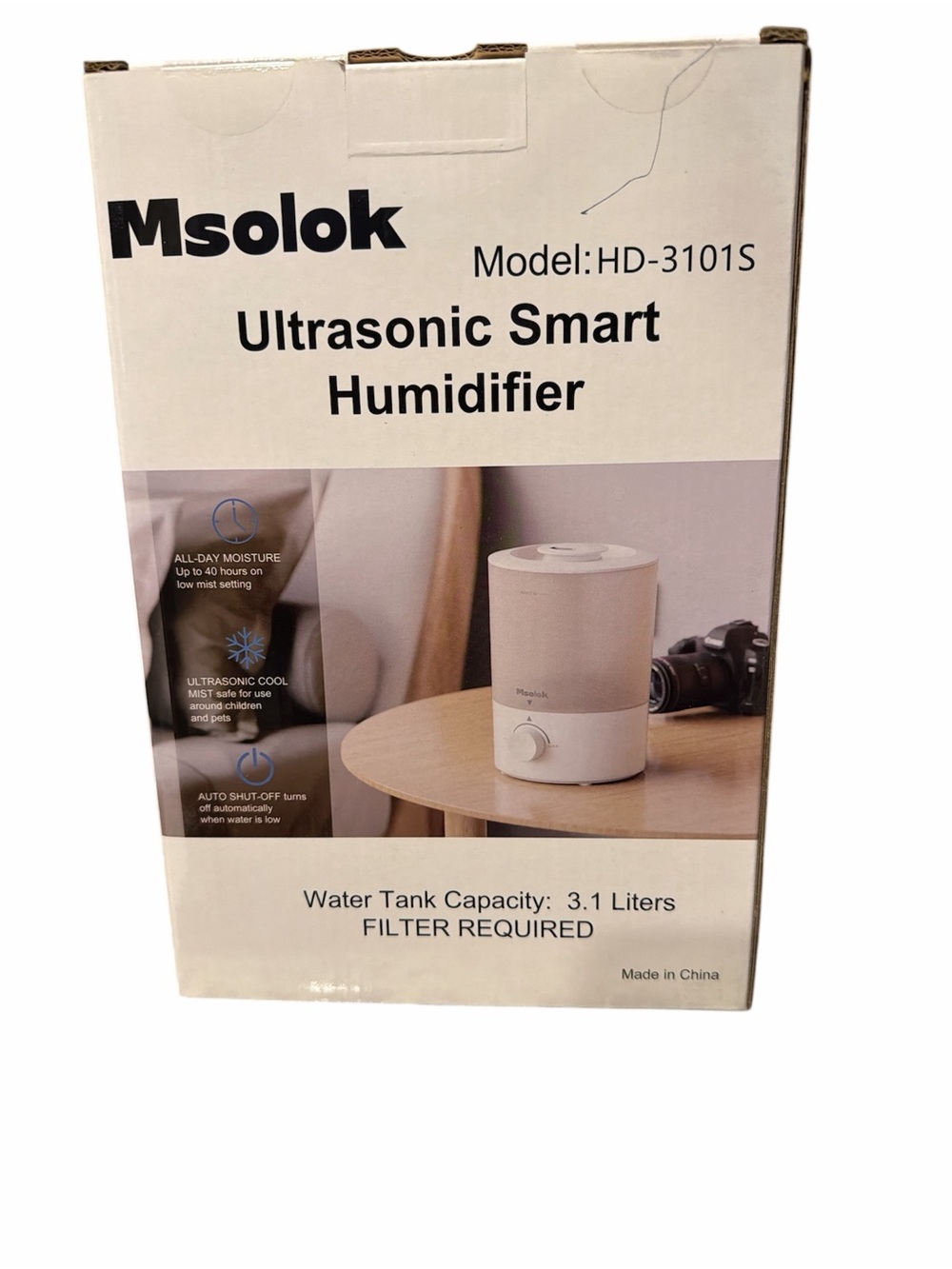 Msolok Ultrasonic Smart Humidifier